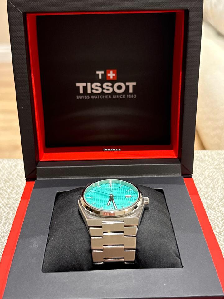 Tissot PRX Quartz Tiffany Blue (Mint Green Dial)