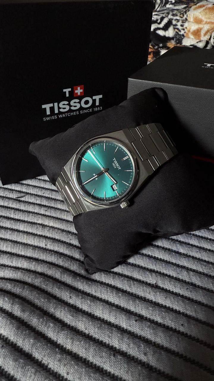 Tissot PRX Quartz Tiffany Blue (Mint Green Dial)